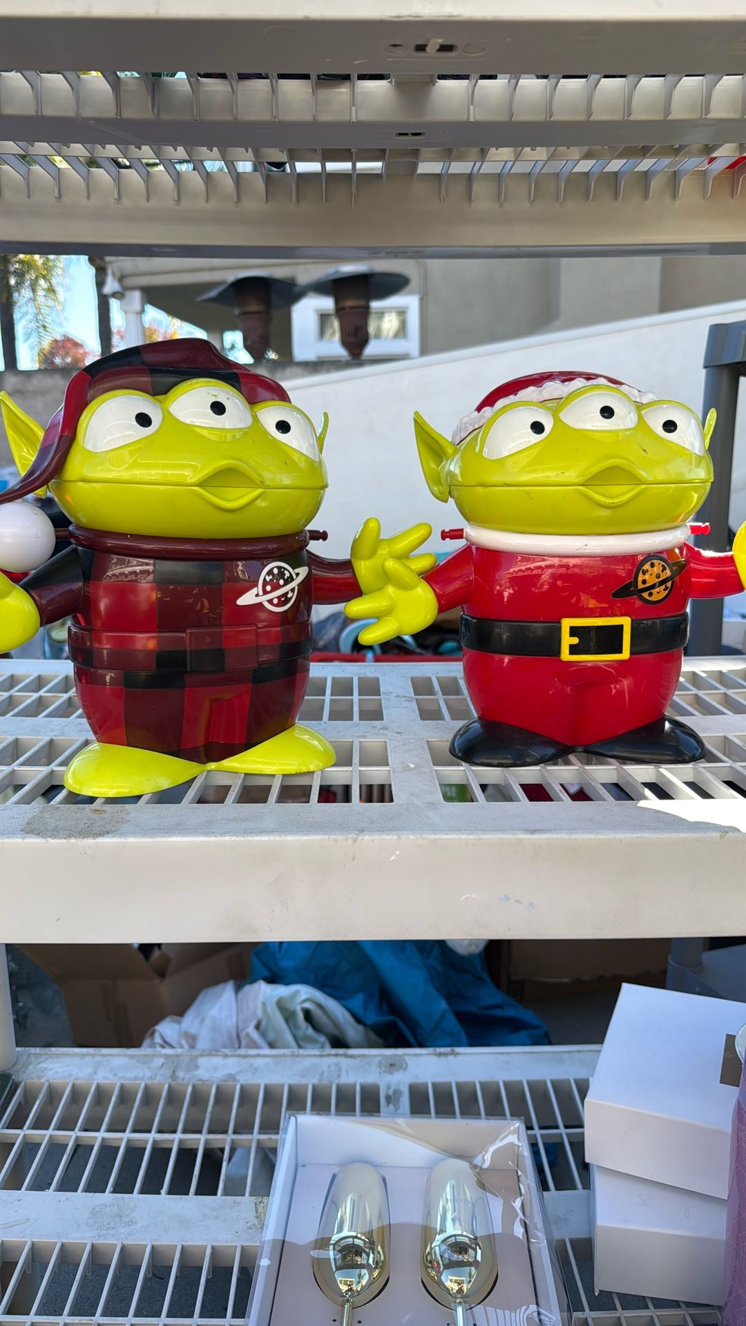 Disney Parks Toy Story Alien Christmas popcorn bucket