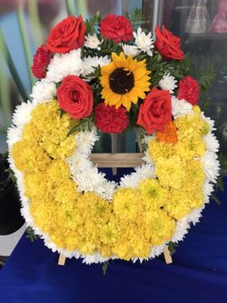Day Of The Dead Wreath