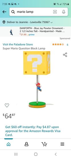 Super Mario Lamp