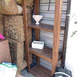 Wooden Wall Unit Shelves $30