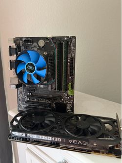 intel i7 Motherboard 16gbs RAM Nvidia 1080ti sc