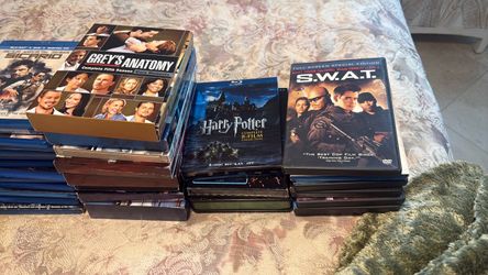 Mixed Lot of DVDs and Blu-rays