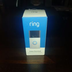 New Ring Doorbell Camera