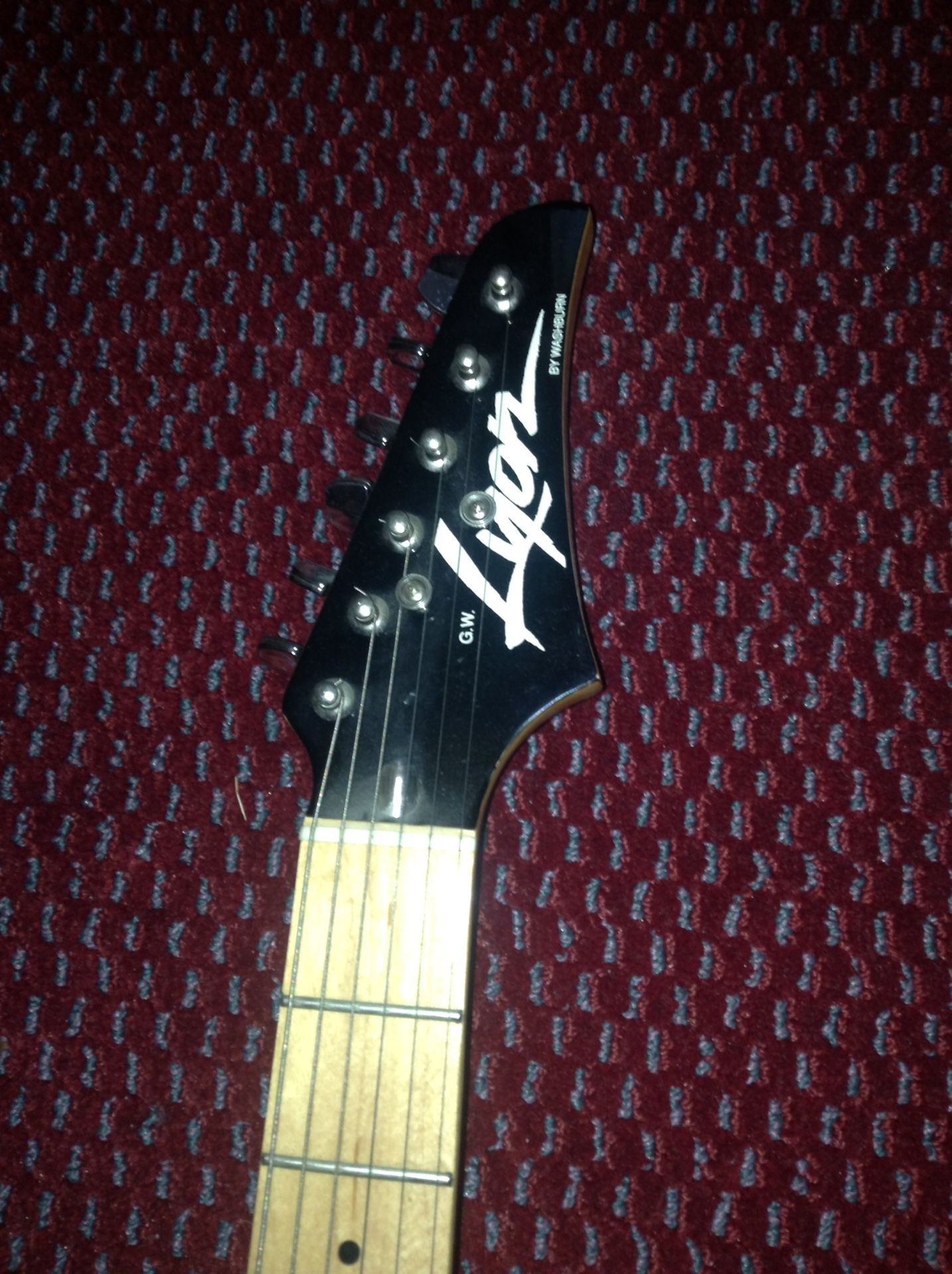 Gw lyon by washburn electric guitar outlet