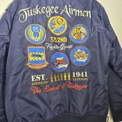 Authentic Tuskegee Airmen Bomber Jacket