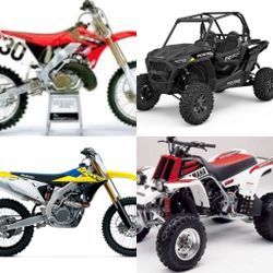 Sell Yamaha Honda Suzuki Kawasaki Polaris ATV Dirt Bike