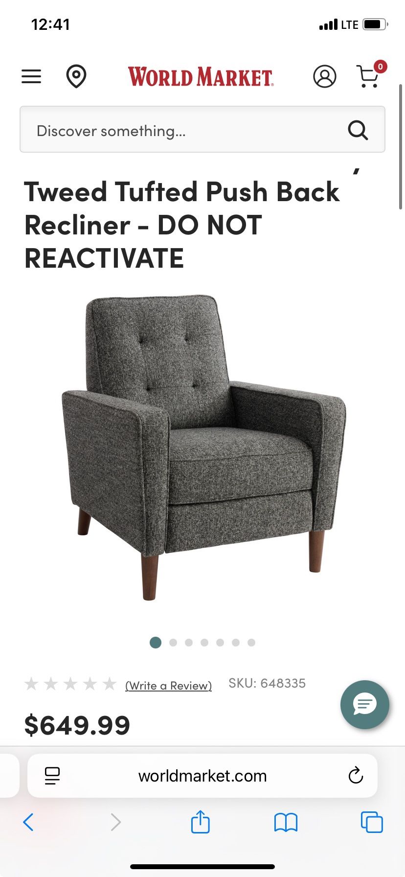 Alexander Recliner Chair