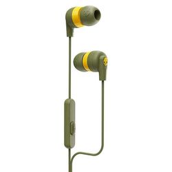 Skullcandy Ink'd+ Wired Stereo Earbuds with Mic & Remote - Olive Green
