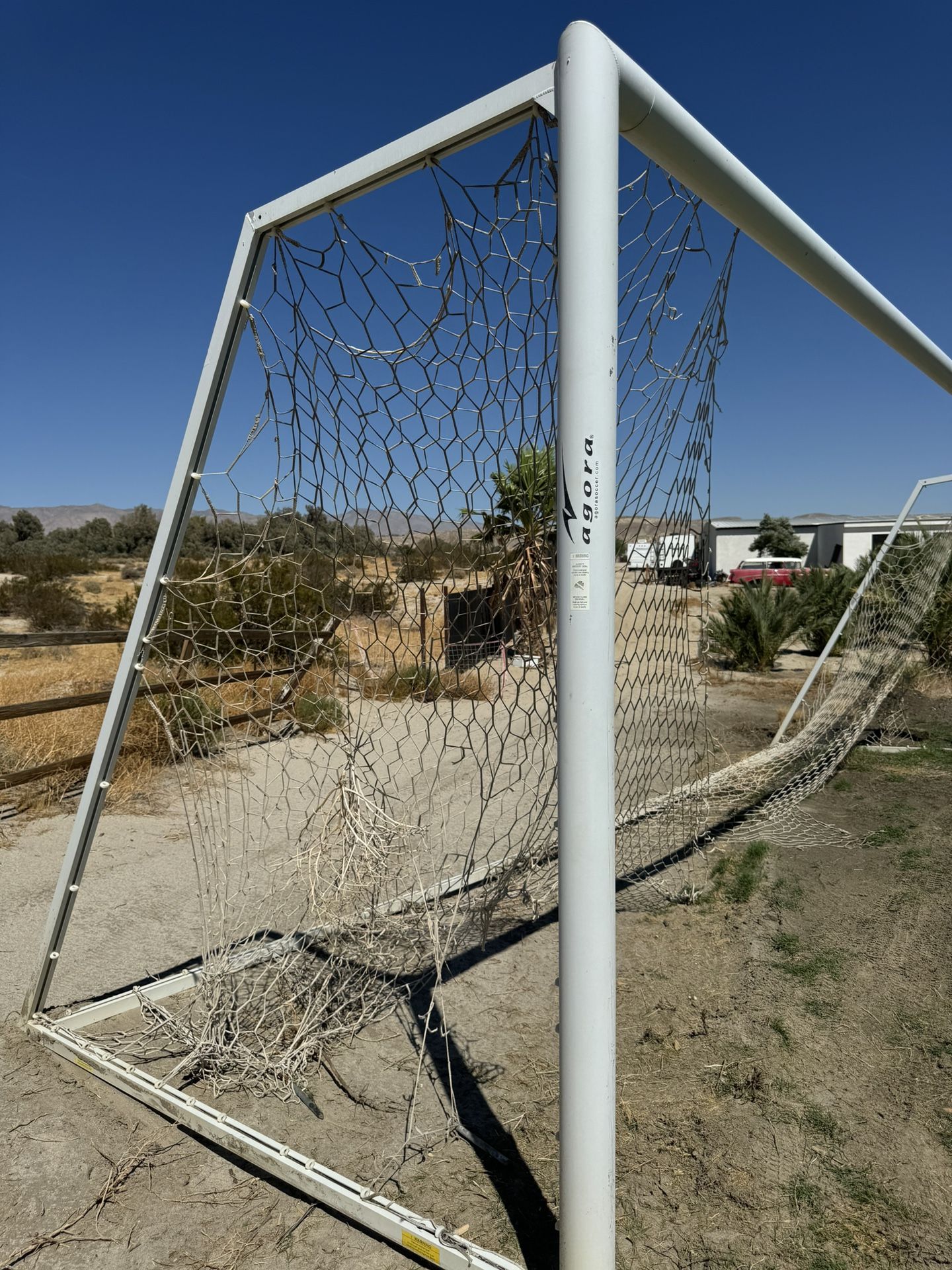 AGORA Premier Pro Soccer Goals - 8'x24'