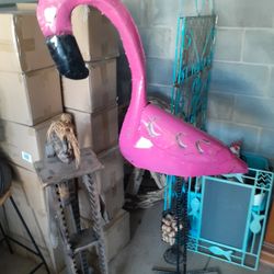 Jumbo Pink Flamingo Garden Decor