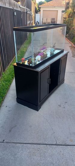 Fish Tank 55 Gallons Aquarium With Stand