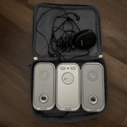 PHILIPS TRAVEL SPEAKERS SBC BA300