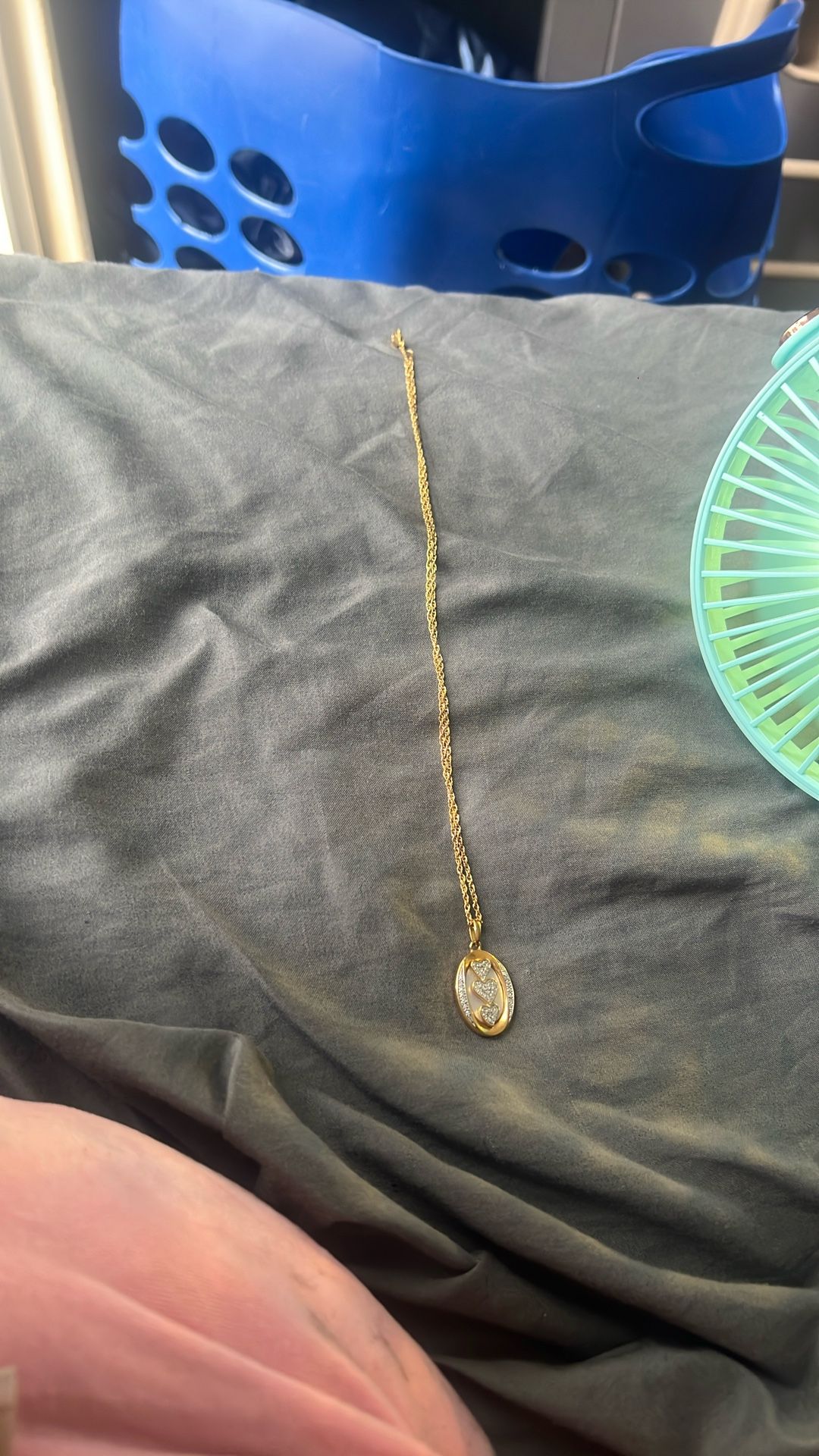 gold necklace