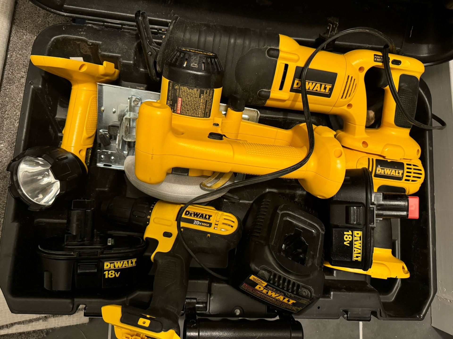 Dewalt 6pc Set 
