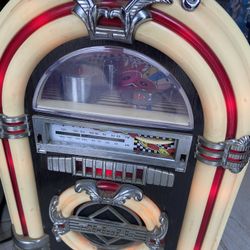 Light up Jukebox Radio Tabletop Size 
