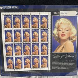 Marilyn Monroe Stamp Collection