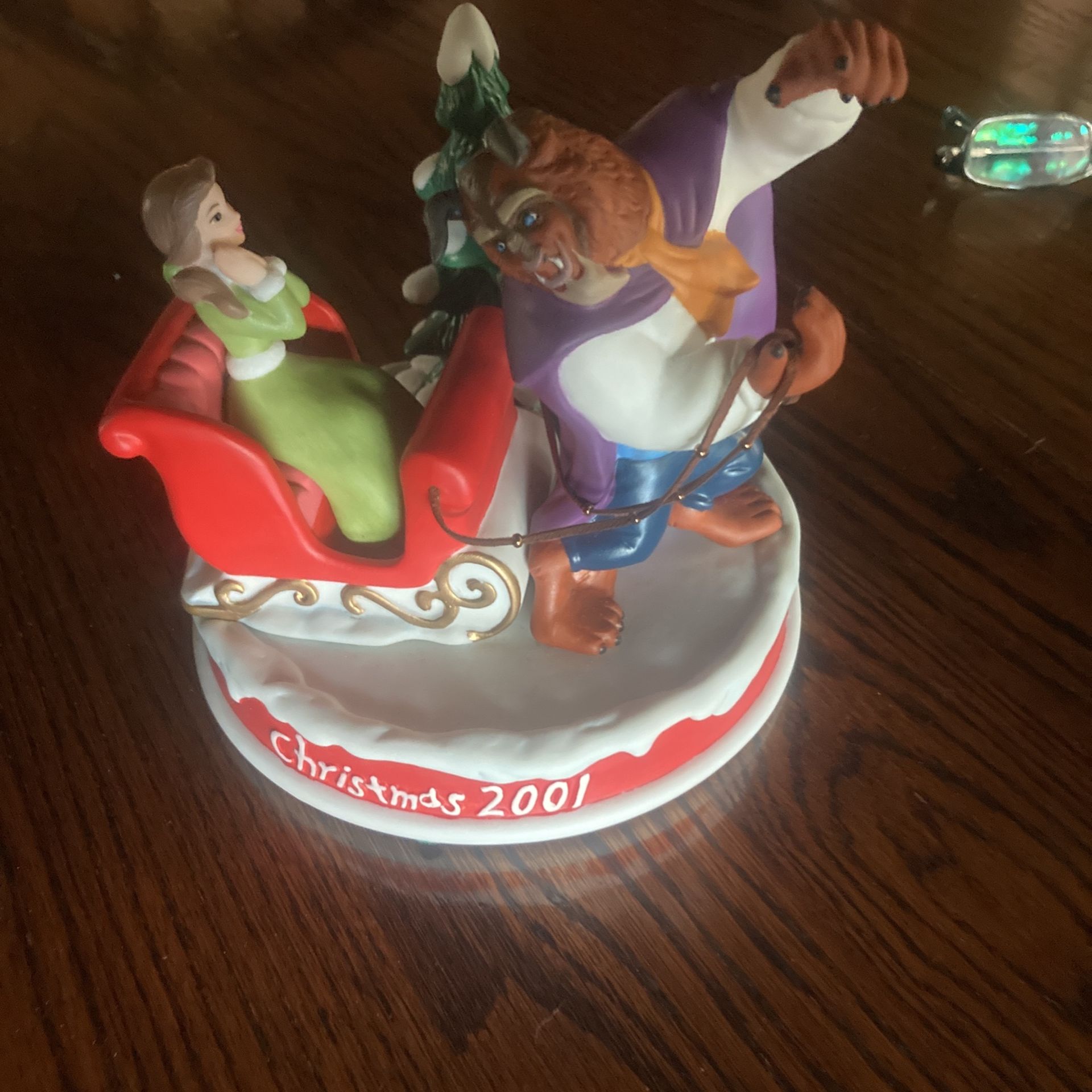 Disney Christmas Figurine 2001