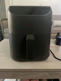 CruxGG Air Fryer – Premium Touchscreen Edition (Matte Black)