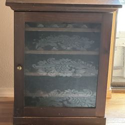 Pottery Barn Vintage Wine Cabinet