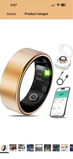 Sleep, Stress & Activity Monitoring, IP68 Waterproof, Long-Lasting Battery, No Subscription Fees, Works with iOS & Android
