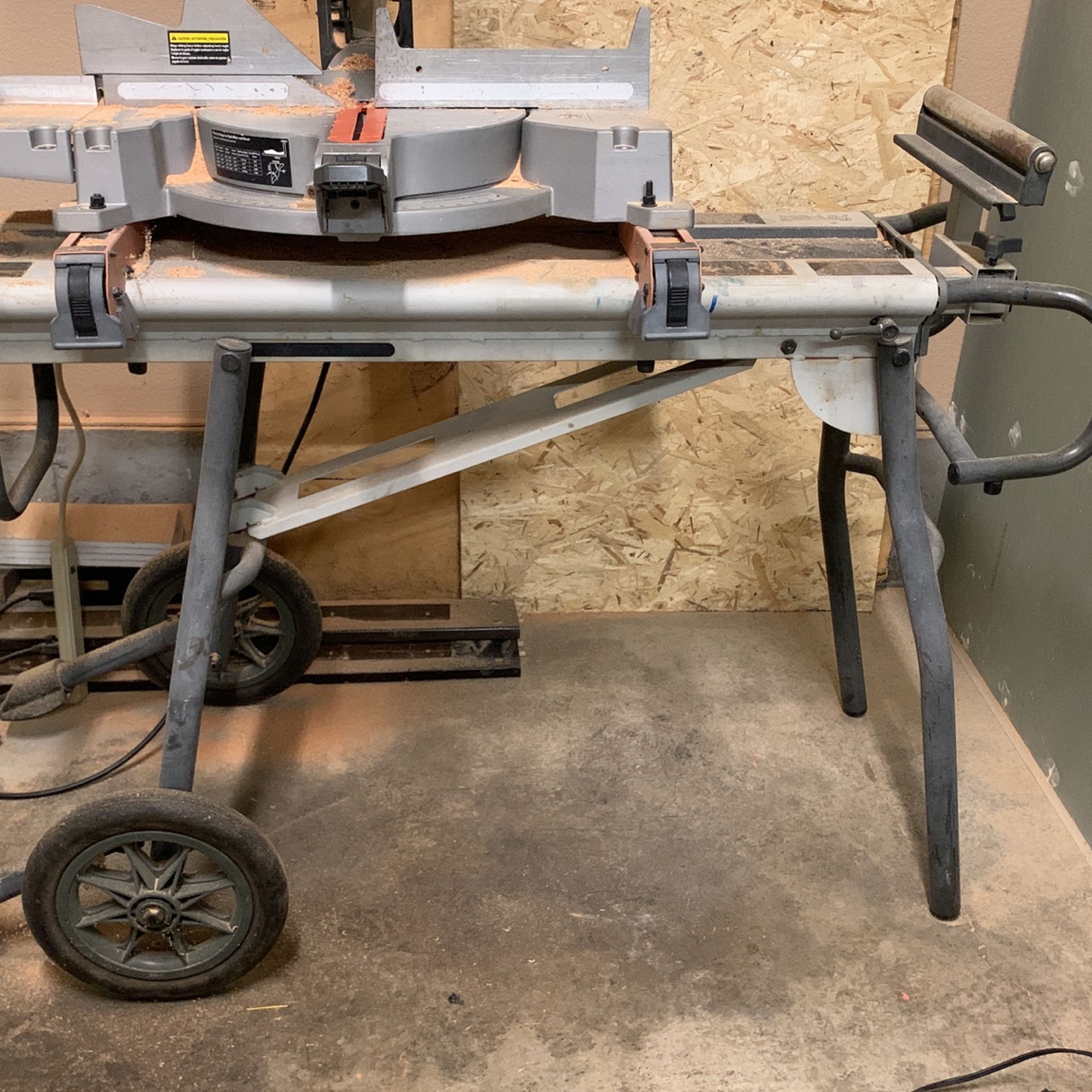 Ridgid R4120 Miter Saw And Utility Vehicle (MSUV) for Sale in