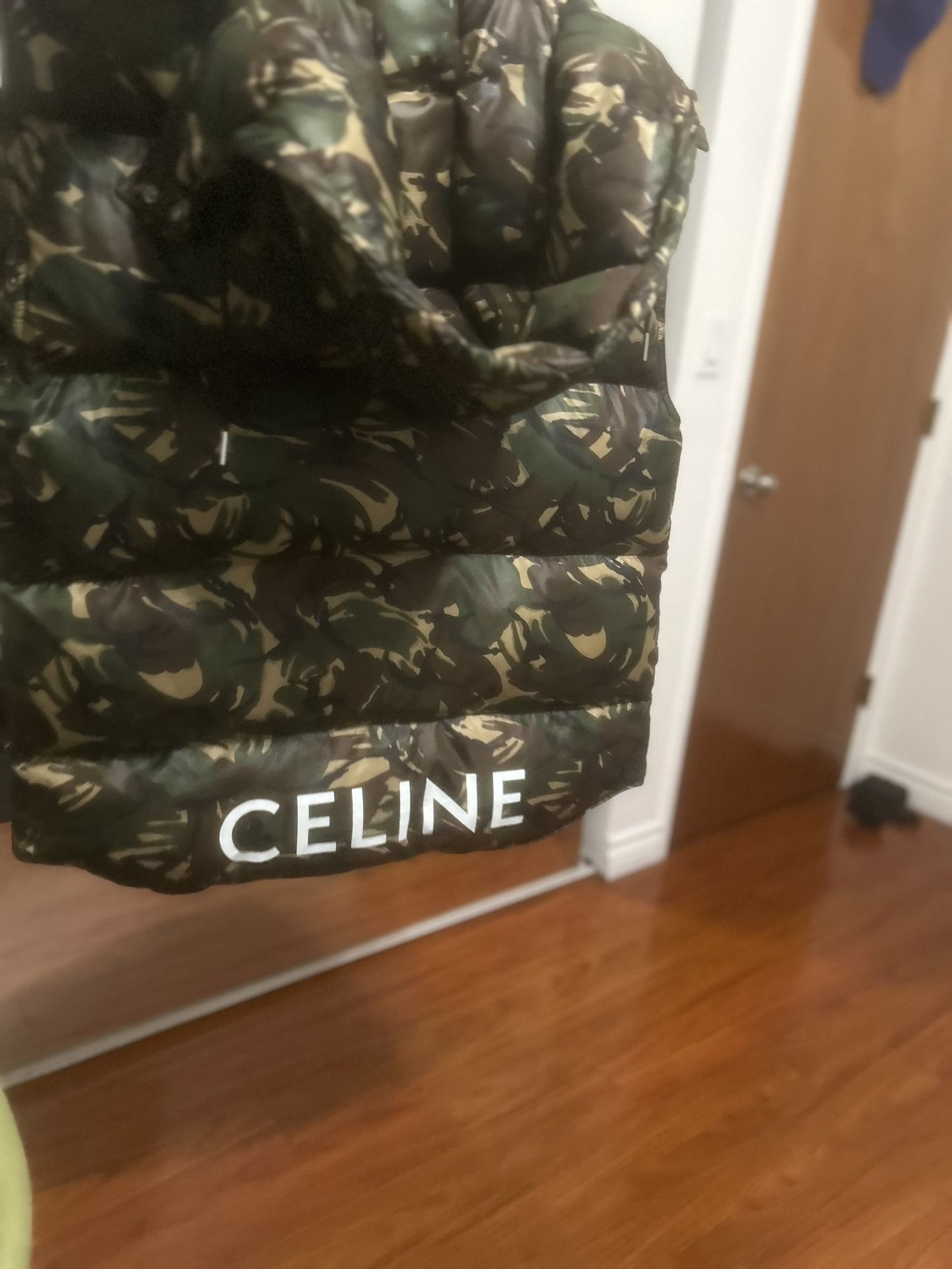 CELINE Down Camouflage Hood 2021