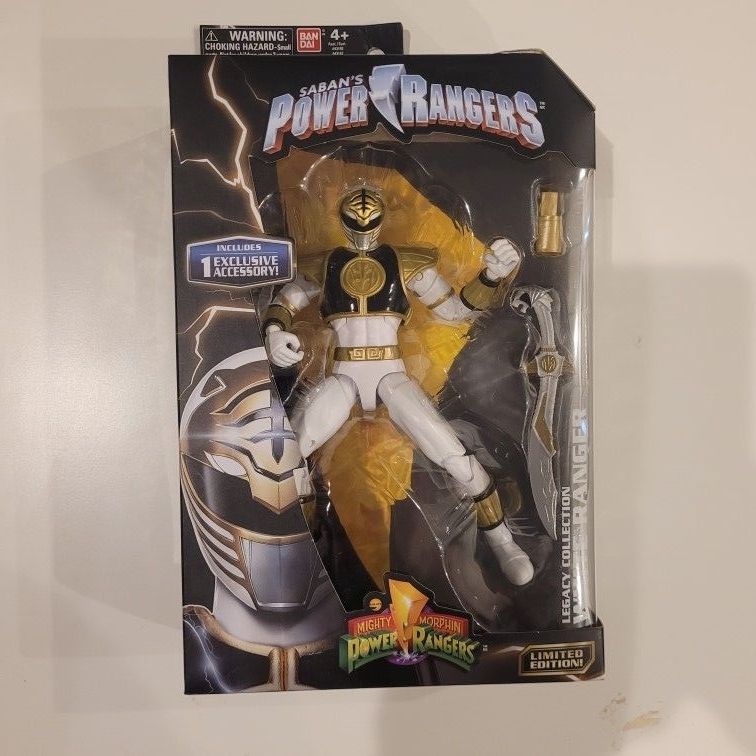 Power Rangers Legacy Collection White Ranger