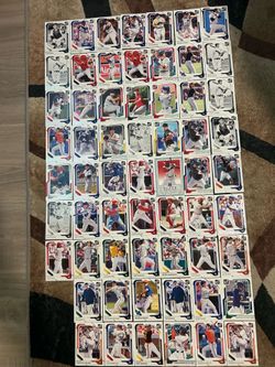 Lote 2 Tarjetas De Béisbol Donruss (62 Pzs) ¡en Oferta!
