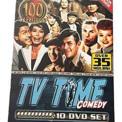 TV Time Comedy - 10 DVD Set (DVD, 2004, 10-Disc Set).   TV Time Comedy 10 DVD Set Andy Griffith, Lucy, Beverly Hillbillies there are a 100 episodes he