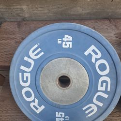 45 lb Rogue weights Olympic 2 ea