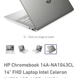 HP 14inch Chromebook