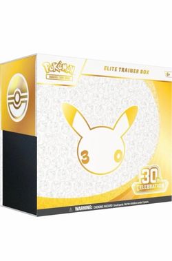 Pokemon 30th Anniversary Celebration Elite Trainer Box ETB Sealed