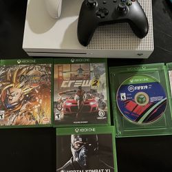 Xbox One S  1 Tb And Games 