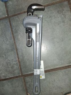 Ridgid Aluminum 18" Pipe Wrench