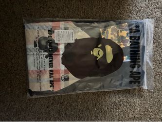 Bathing ape Burberry