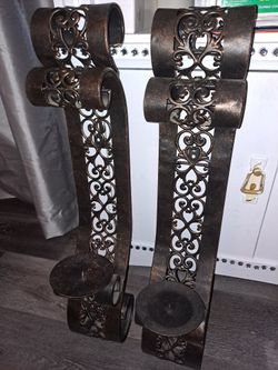 CANDELABRO DE METAL GRANDES 