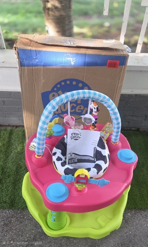 Evenflo Exersaucer Moovin & Groovin Activity Center,