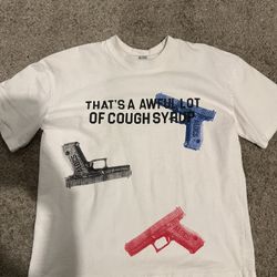 awful lot of cough syrup shirt