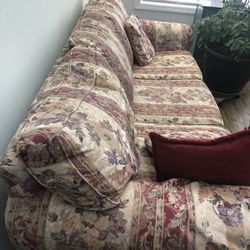 Love Seat And Couch Set