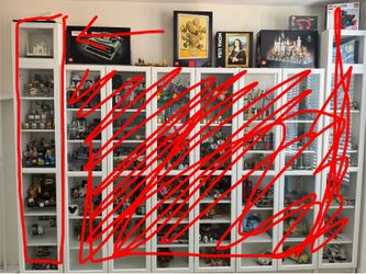 IKEA - Billy/Oxberg Bookcase + Extension