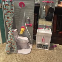 Barbie Bathroom 