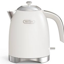 Electric Kettle - 1.7 Liters (57oz) Stainless Steel Water Kettle, BPA-Free Interior, 1200W Fast Boiling, Cordless, Rotational Base, Automatic Shut Off