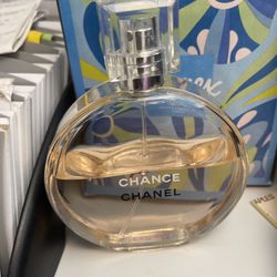 Chanel Chance 3.5 Oz -1/2 Full