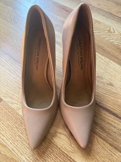 Christian Siriano for Payless Nude Pointed-Toe Pumps