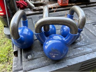 Exercise weights.  10
