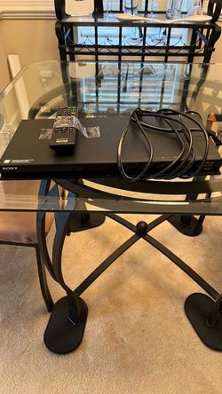 Sony Blu-ray DVD Player w/remote & cables
