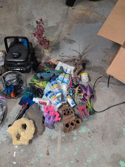 Misc. Aquarium items