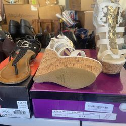 Fashion Wedges & GUESS Sandals, Womens Size 6 / 6.5