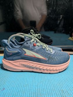 Altra Torin 7 Trail Running Shoes Women's Size 7.5 Blue Pink Athletic Sneakers