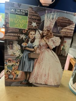 Wizard Of Oz Unopened Puzzle Flying Monkey And Canteen